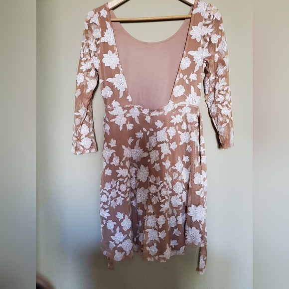 For Love and Lemons Temecula Bow Back Mini Dress M - Picture 3 of 4